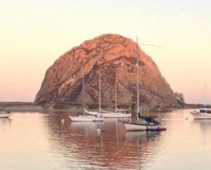 Morro Rock, Morro Bay, Pacific Coast Highway