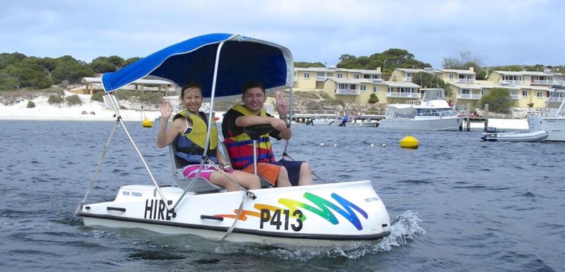 Water activities on Rottnest island @2005, Perth