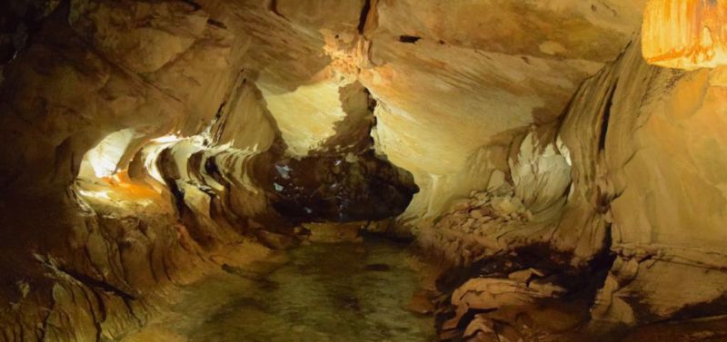 Clearwater Cave subterranean river @2015 Clearwater Cave subterranean river @2015