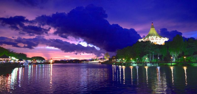 Kuching Waterfront (Sarawak, Malaysia) @2015