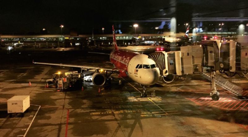 AirAsia flight, Changi Airport @2015