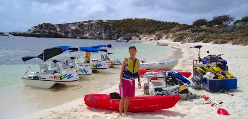 Water activities on Rottnest island @2005