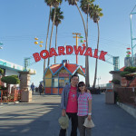Santa Cruz Boardwalk area, California