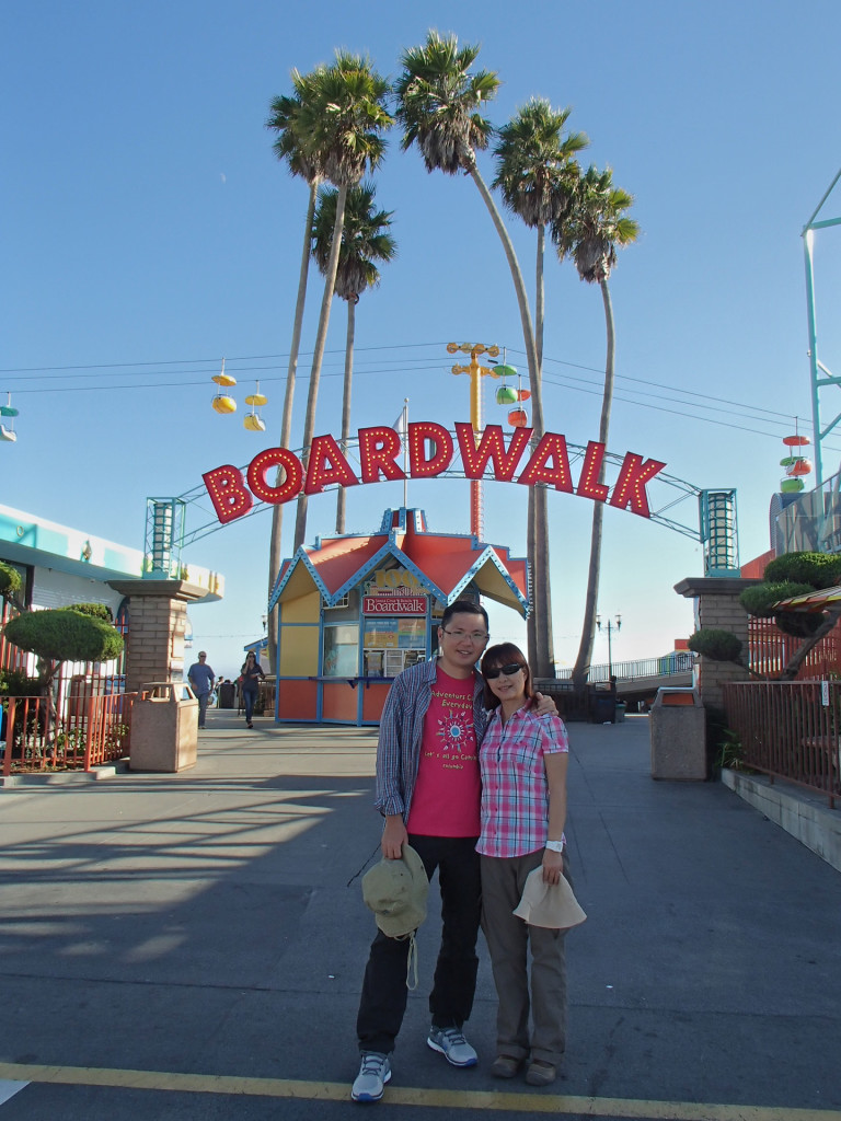 Santa Cruz Boardwalk area