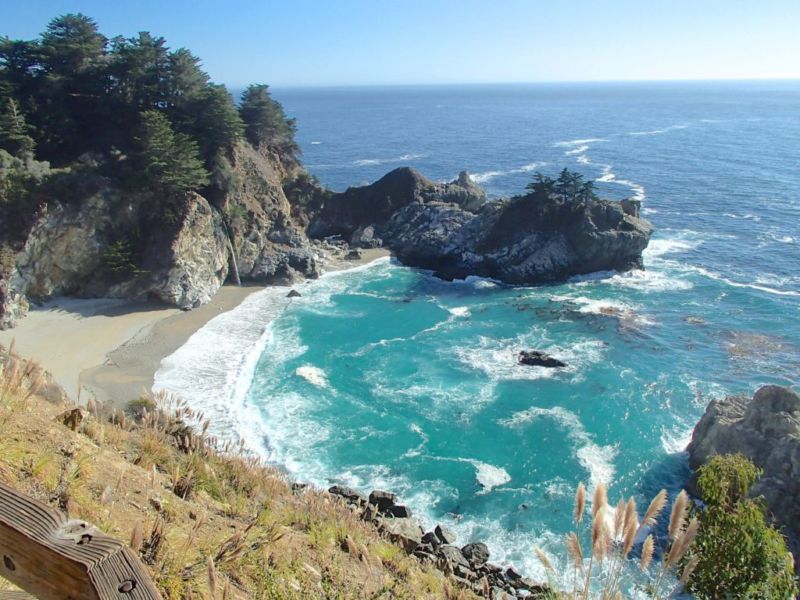 McWay waterfall, Pacific Coast Highway