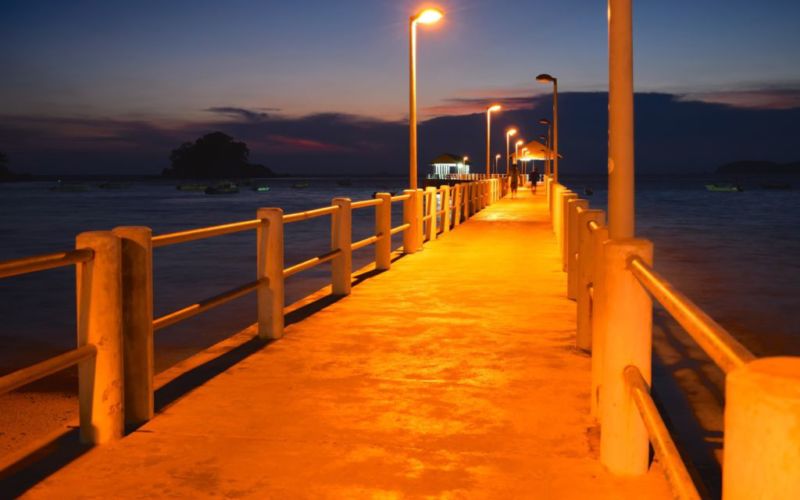 Salang Jetty , Tioman, Malaysia