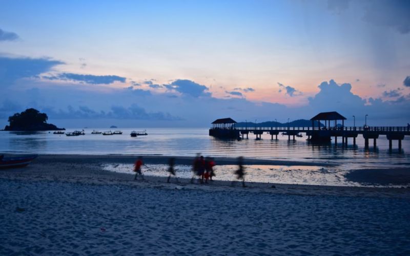 Salang Jetty , Tioman, Malaysia