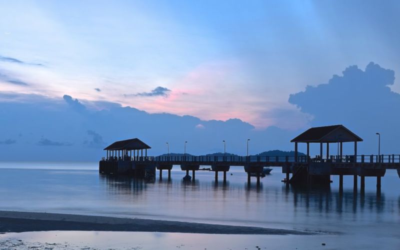 Salang Jetty , Tioman, Malaysia