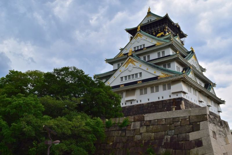 Osaka Castle main tower @2015