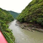 Hozugawa river. Arashiyama, Kyoto