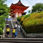 Stairs leading to Kiyomizu-dera, Kyoto