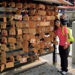 Ema plaques beside Three-Storied Pagoda, Kiyomizu-dera, Kyoto
