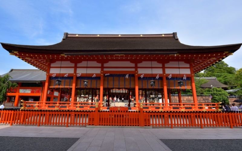 Worship Hall, Fushimi Inari @2015 Worship Hall, Fushimi Inari @2015