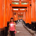 First row of torii gates, Fushimi Inari, Kyoto