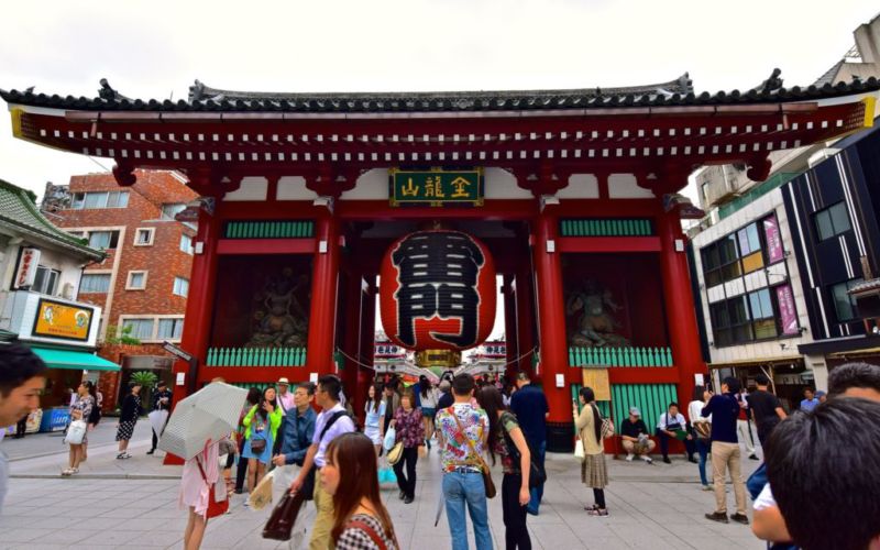 Sensō-ji temple, Tokyo @2015 (Free & Easy itinerary for Japan)