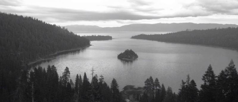 Inspiration Point vista (Emerald Bay)