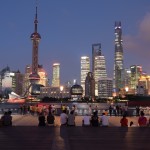 Hotspot for wedding photography at The Bund (facing east) @2015 (The Bund Shanghai)