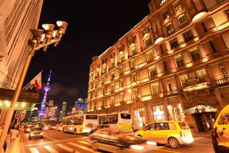 Peace Hotel, The Bund Shanghai @2015