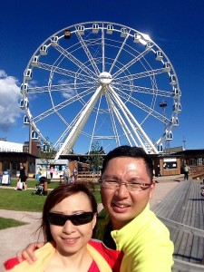 Finnair Skywheel, Helsinki, Finland (Explore central Helsinki)