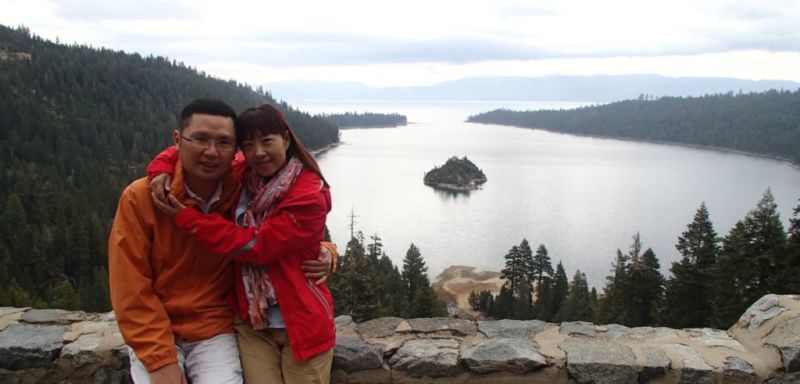 Inspiration Point vista (Emerald Bay), Lake Tahoe