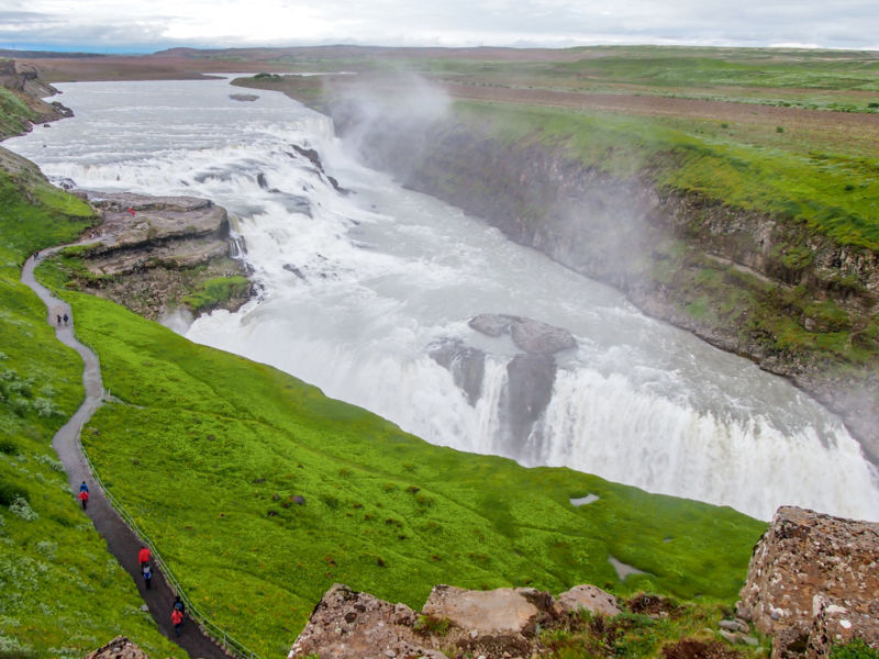 Gullfoss, Iceland (Attractions around Reykjavik)