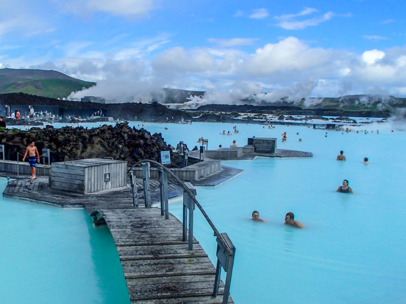 Area for paying patrons, Blue Lagoon, Iceland (Attractions around Reykjavik)