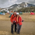 Campsite at Landmannalaugar.