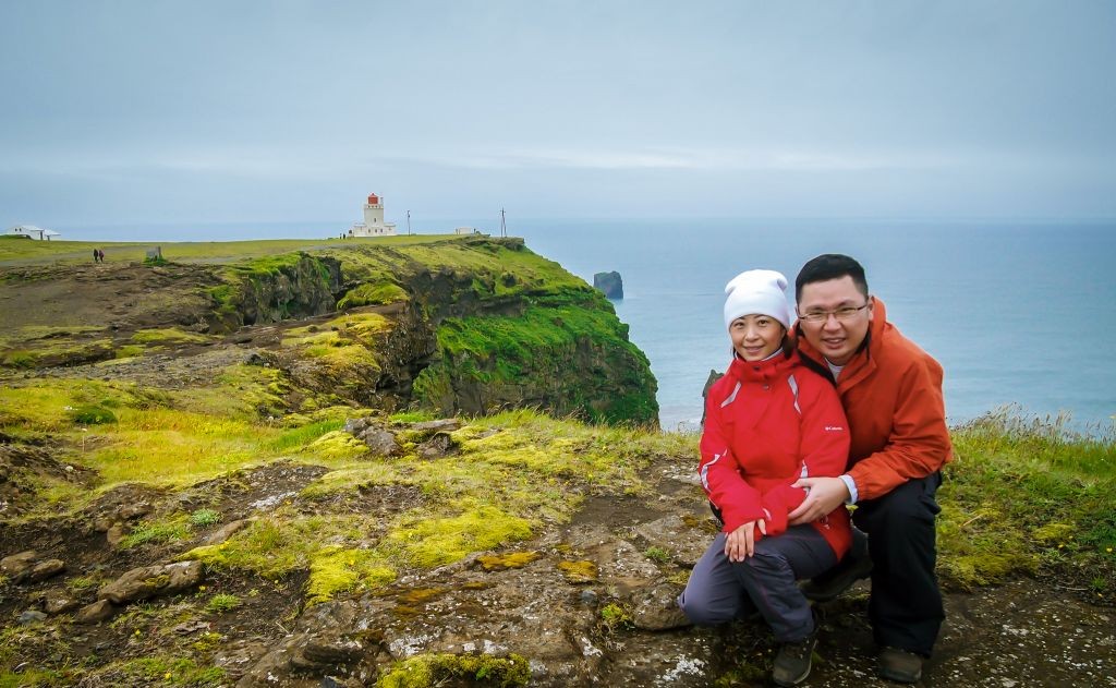 Lighthouse (1927) at the top of Dyrholaey. 