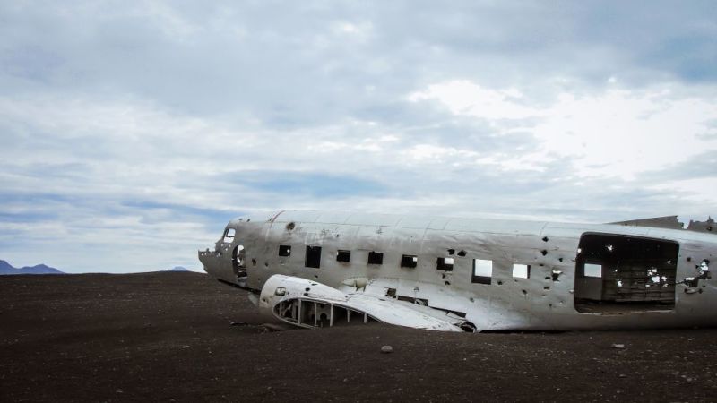 Crashed DC-3 Plane, Southern Iceland (Directions to DC-3 Plane Wreck)