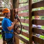 Safety briefing and practise on the equipment prior to the course.