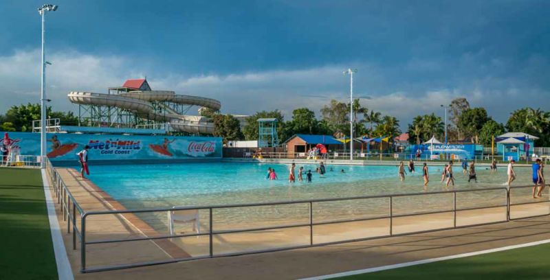 Wet 'n' Wild: Giant Wave Pool (Top places to visit in Gold Coast)