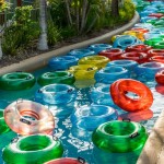 Calypso Beach lazy river ; slow and steady