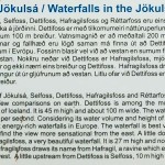 Write-up of the Jökulsá River (Attractions in Northeast Iceland)