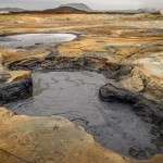Boiling mudpools at Hverarondor Hverir