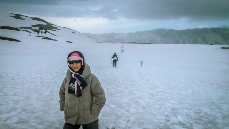 Askja caldera. Attractions in Northeast Iceland