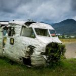 Sad reminder of a plane crash