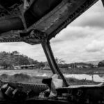 Remains of a plane crash