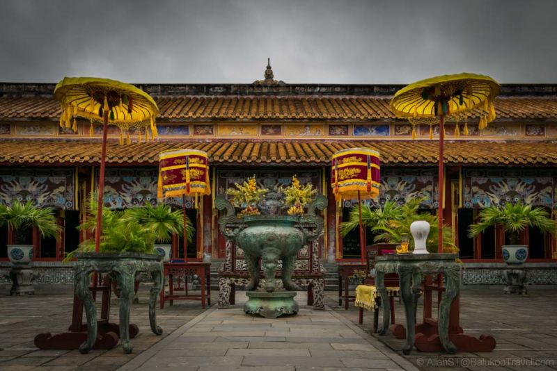 The To Mieu (The Mieu Temple). Must See Places in Hue (Central Vietnam)