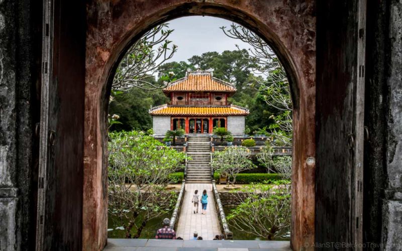 Minh Mang's Tomb. (Best of Central Vietnam Itinerary)
