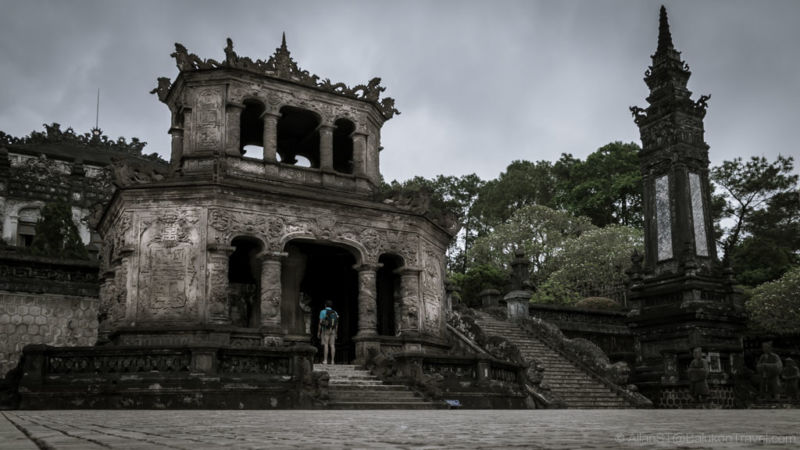 Khai Dinh's Tomb. Must See Places in Hue (Central Vietnam)