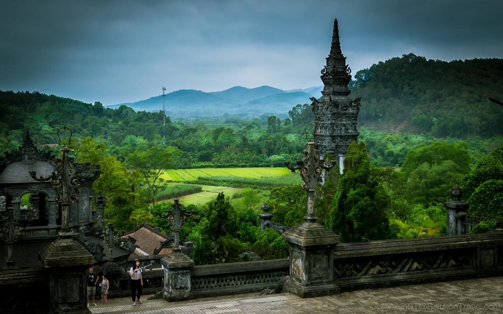Khai Dinh's Tomb. Must See Places in Hue (Central Vietnam)