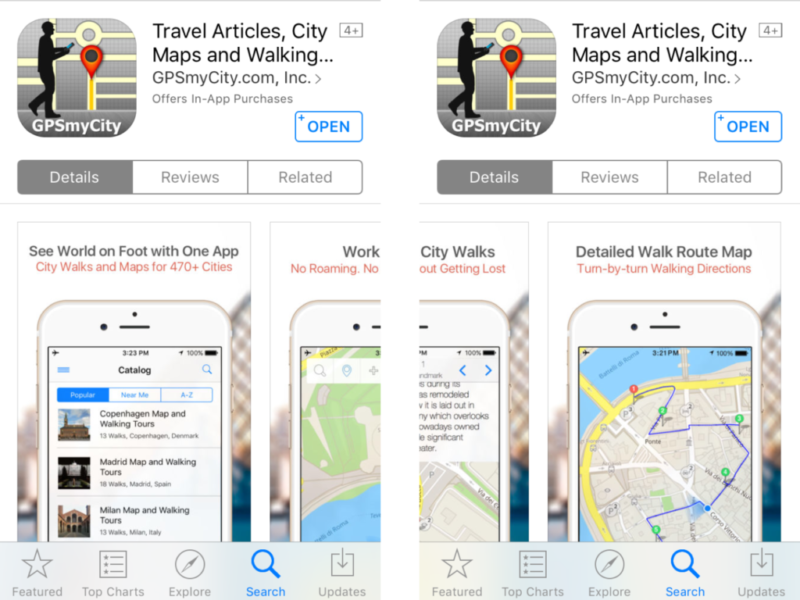 GPSmyCity: Self-Guided City Walk App