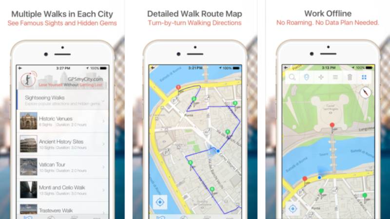 GPSmyCity: Self-Guided City Walk App