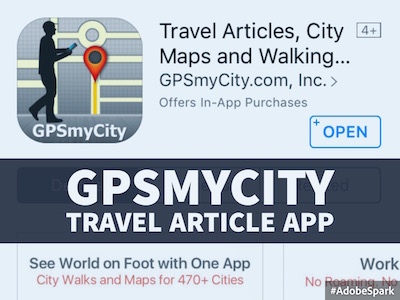 GPSmyCity: Self-Guided City Walk App