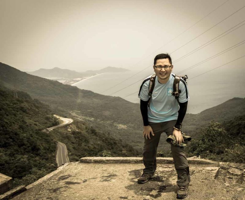 View from top of Hai Van Pass (Must See Places in Da Nang and Hoi An)
