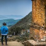 View from top of Hai Van Pass (Da Nang, Vietnam)