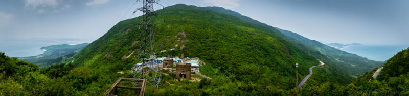 View from top of Hai Van Pass (Must See Places in Da Nang and Hoi An)