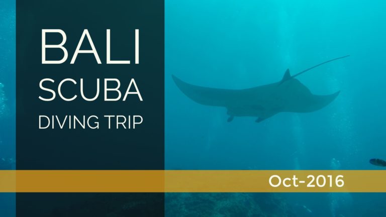 Bali Scuba Diving Trip