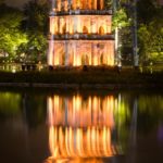The Turtle Tower, Hoàn Kiếm Lake (Hanoi, Vietnam)
