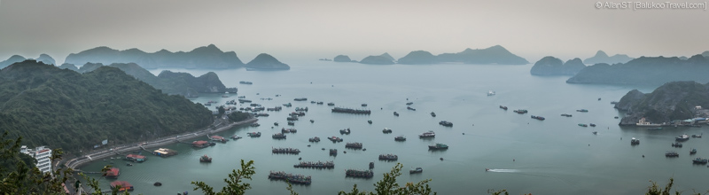 Views of Lan Ha Bay from Cannon Fort (Cat Ba Island, Vietnam) (Cat Ba Island and Ha Long Bay Travel Guide)